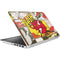 DC Comics The Flash Vintage Action Pose Pattern HP Pavilion Skin