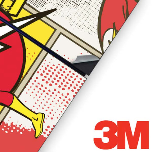 DC Comics The Flash Vintage Action Pose Pattern PS4 Console and Controller Bundle Skin