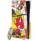 DC Comics Flash Block Pattern PS5 Slim Disk Bundle Skin
