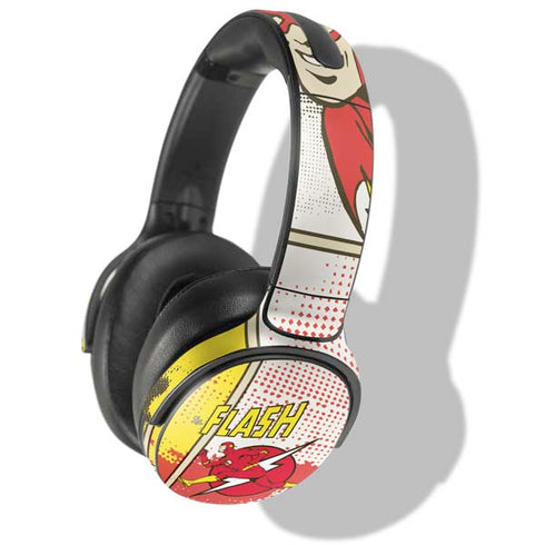 DC Comics The Flash Vintage Action Pose Pattern Skullcandy Venue Skin