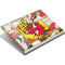 DC Comics The Flash Vintage Action Pose Pattern Surface Book Skin