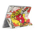 DC Comics The Flash Vintage Action Pose Pattern Surface Go Skin