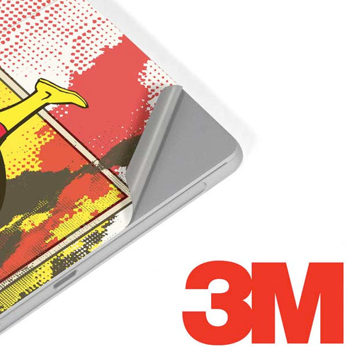 DC Comics The Flash Vintage Action Pose Pattern Surface Go Skin