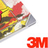 DC Comics The Flash Vintage Action Pose Pattern Surface Laptop 2 Skin