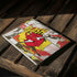 DC Comics The Flash Vintage Action Pose Pattern Surface Laptop 2 Skin