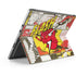 DC Comics The Flash Vintage Action Pose Pattern Surface Pro 9 Skin