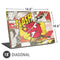 DC Comics The Flash Vintage Action Pose Pattern Universal Laptop 18in (14.6 x 10.6in) Skin