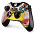 DC Comics The Flash Vintage Action Pose Pattern Xbox One Controller Skin