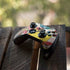 DC Comics The Flash Vintage Action Pose Pattern Xbox One Controller Skin