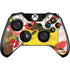 DC Comics The Flash Vintage Action Pose Pattern Xbox One Controller Skin