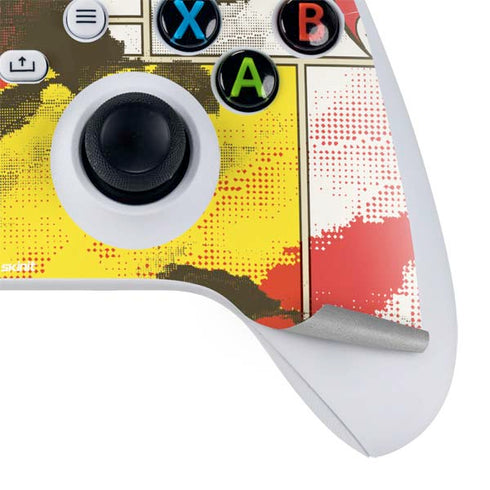 DC Comics The Flash Vintage Action Pose Pattern Xbox Series S Skins