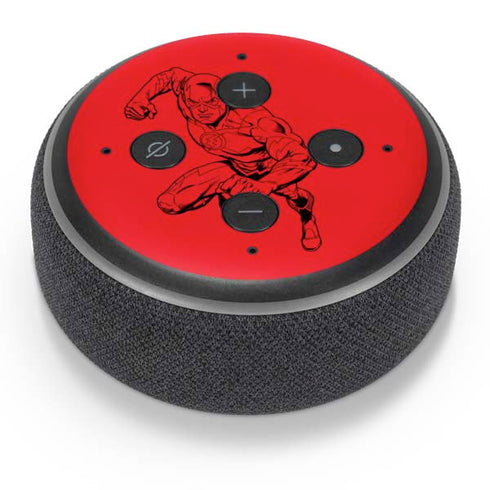 DC Comics The Flash Comic Pop Amazon Echo Dot Skin