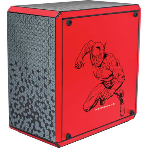 DC Comics The Flash Comic Pop Cooler Master MasterBox Q300L Mini Tower Skin