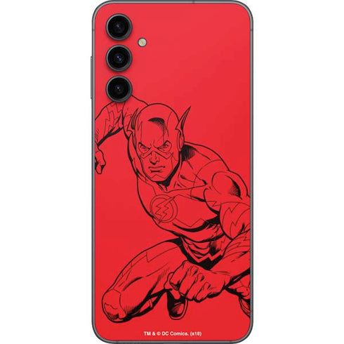 DC Comics The Flash Comic Pop Galaxy A14 5G Skin