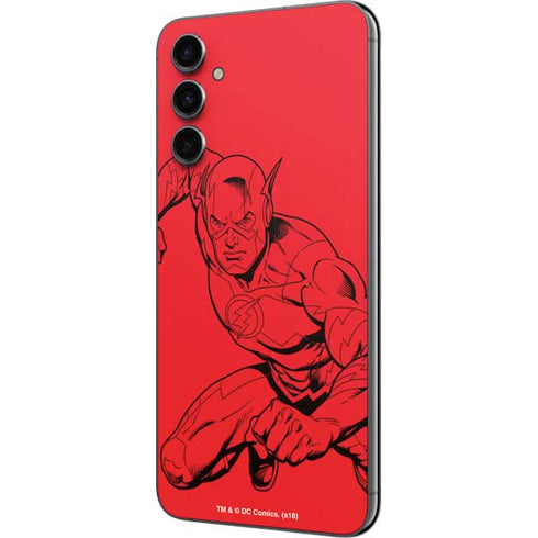 DC Comics The Flash Comic Pop Galaxy A14 5G Skin