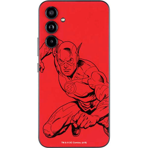 DC Comics The Flash Comic Pop Galaxy A54 5G Skin
