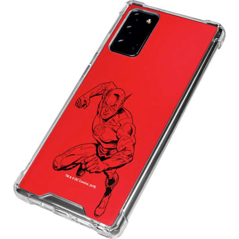 DC Comics The Flash Comic Pop Galaxy Note20 5G Clear Case