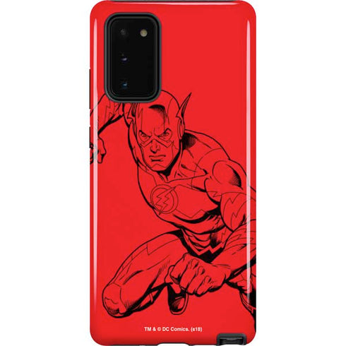 DC Comics The Flash Comic Pop Galaxy Note20 5G Pro Case