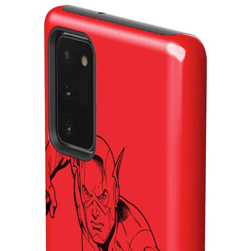 DC Comics The Flash Comic Pop Galaxy Note20 5G Pro Case