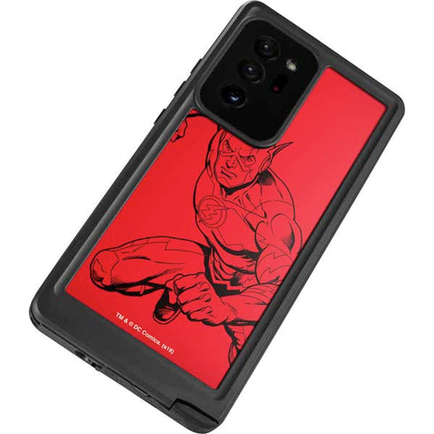 DC Comics The Flash Comic Pop Galaxy Note20 Ultra 5G Waterproof Case