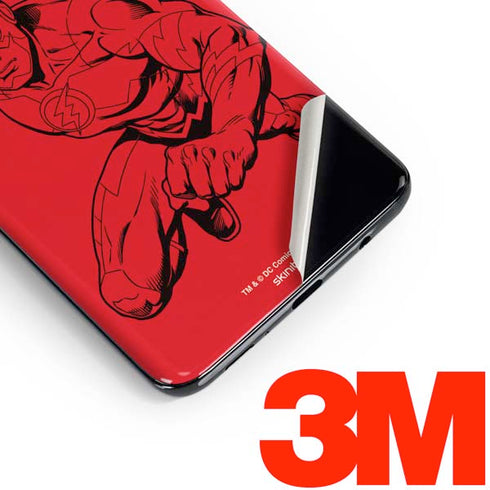 DC Comics The Flash Comic Pop Galaxy S10e Skin