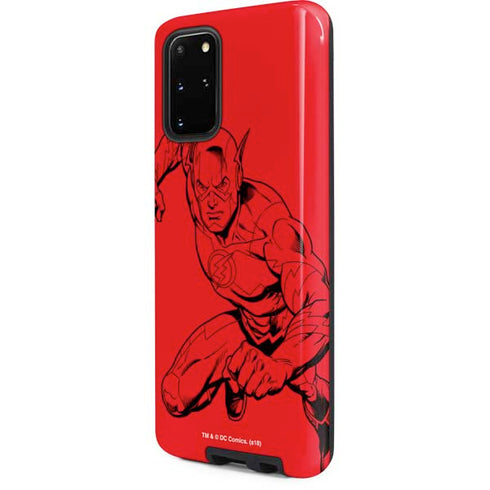 DC Comics The Flash Comic Pop Galaxy S20 Plus Pro Case