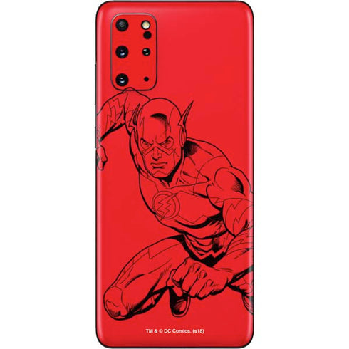 DC Comics The Flash Comic Pop Galaxy S20 Plus Skin