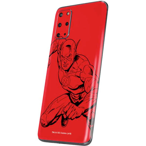 DC Comics The Flash Comic Pop Galaxy S20 Plus Skin