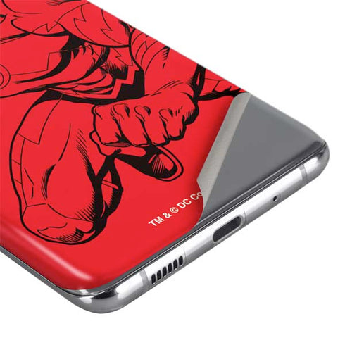 DC Comics The Flash Comic Pop Galaxy S20 Plus Skin