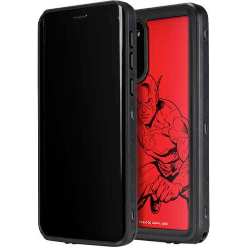DC Comics The Flash Comic Pop Galaxy S20 Plus Waterproof Case