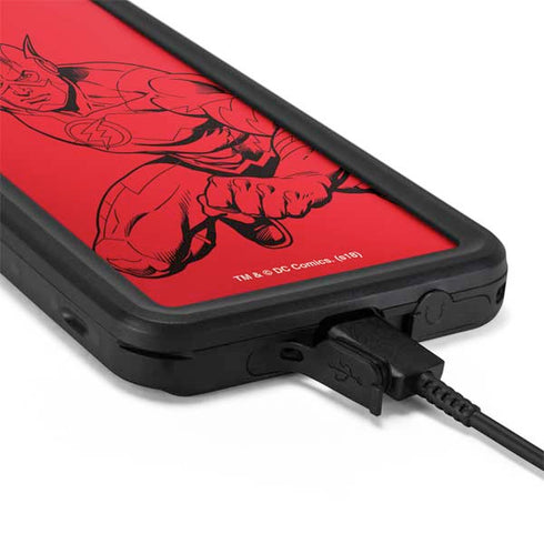 DC Comics The Flash Comic Pop Galaxy S20 Plus Waterproof Case