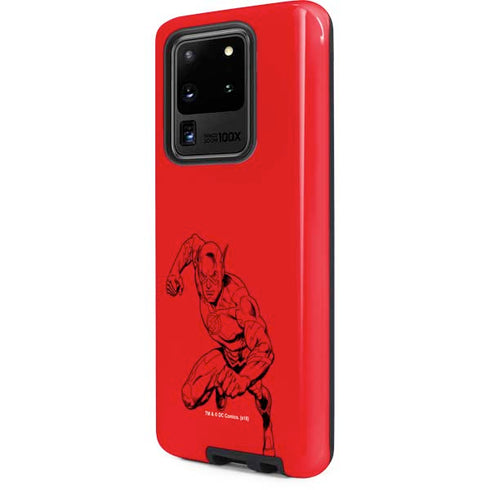 DC Comics The Flash Comic Pop Galaxy S20 Ultra 5G Pro Case