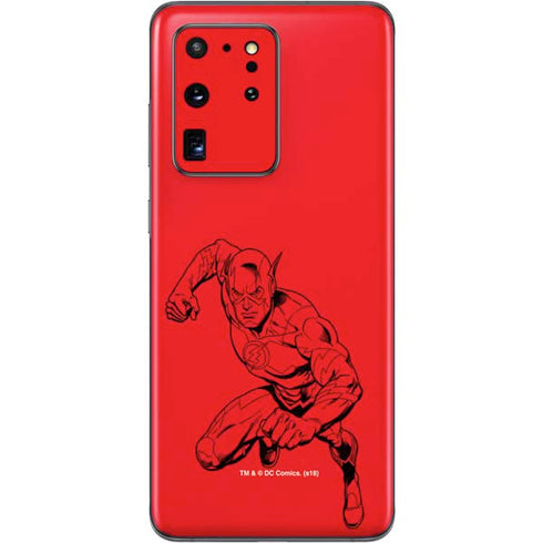 DC Comics The Flash Comic Pop Galaxy S20 Ultra 5G Skin