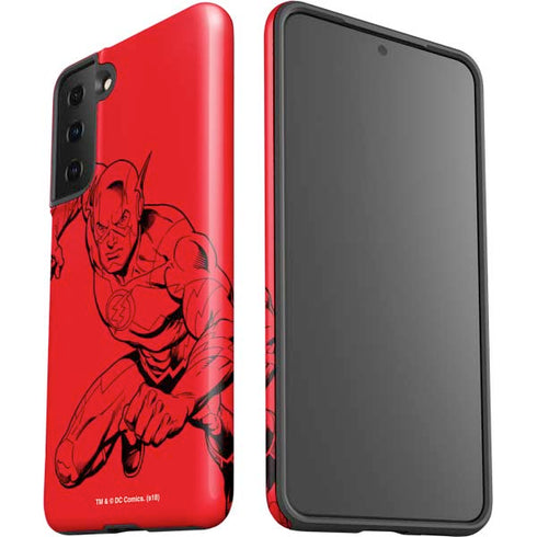 DC Comics The Flash Comic Pop Galaxy S21 Plus 5G Pro Case