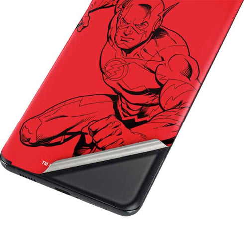 DC Comics The Flash Comic Pop Galaxy S21 Plus 5G Skin