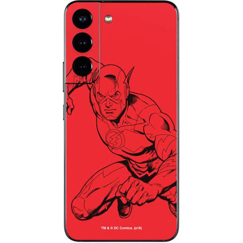 DC Comics The Flash Comic Pop Galaxy S22 Skin