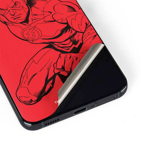 DC Comics The Flash Comic Pop Galaxy S22 Skin