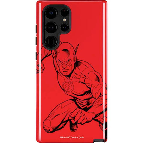 DC Comics The Flash Comic Pop Galaxy S22 Ultra Pro Case