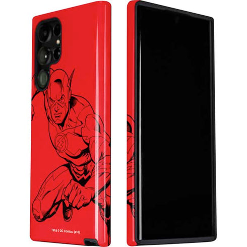 DC Comics The Flash Comic Pop Galaxy S22 Ultra Pro Case