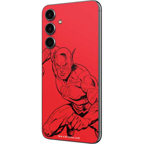 DC Comics The Flash Comic Pop Galaxy S23 FE Skin