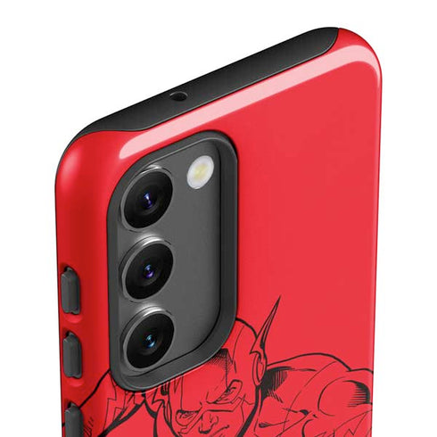 DC Comics The Flash Comic Pop Galaxy S23 Plus Pro Case