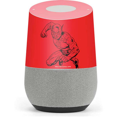 DC Comics The Flash Comic Pop Google Home Skin