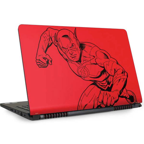 DC Comics The Flash Comic Pop Dell Inspiron Skin