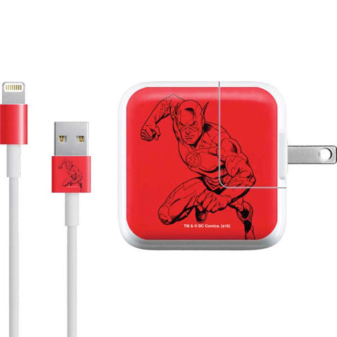 DC Comics The Flash Comic Pop iPad Charger (10W USB) Skin