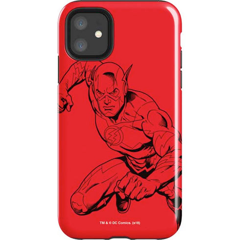 DC Comics The Flash Comic Pop iPhone 11 Impact Case