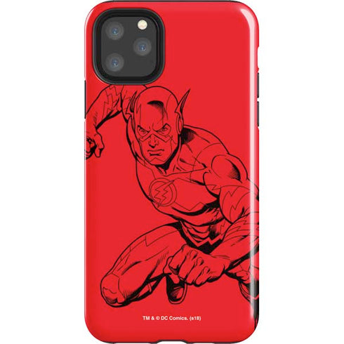 DC Comics The Flash Comic Pop iPhone 11 Pro Max Impact Case