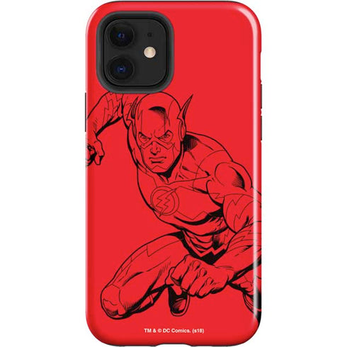 DC Comics The Flash Comic Pop iPhone 12 Impact Case