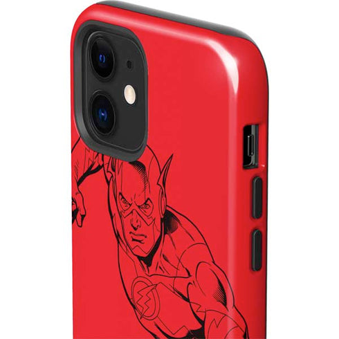 DC Comics The Flash Comic Pop iPhone 12 Impact Case