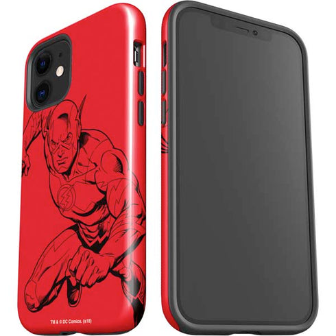 DC Comics The Flash Comic Pop iPhone 12 Impact Case
