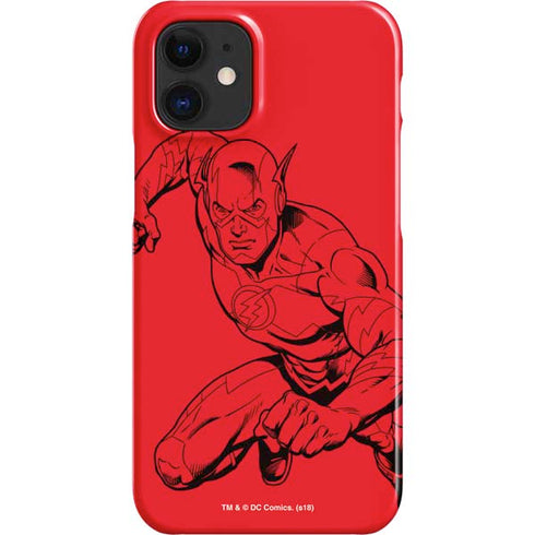 DC Comics The Flash Comic Pop iPhone 12 Mini Lite Case